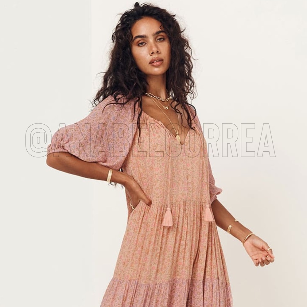NWT Spell & the Gypsy Rae Gown in Peach size Medium